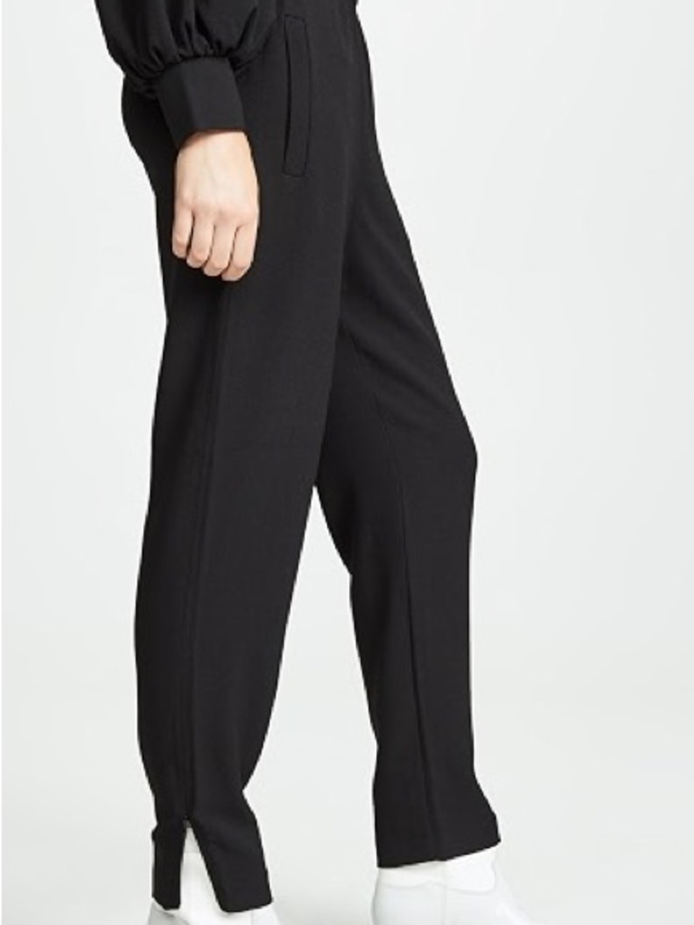 Ganni Clark Black Women's Pull-On Trousers